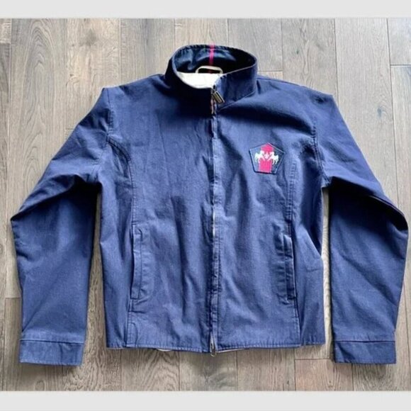 Equine Couture Regatta Jacket Size XL Navy Equestrian Full Zip Stretch Riding - Picture 1 of 6